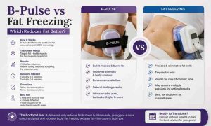 B-Pulse vs Fat Freezing: Which Reduces Fat Better?