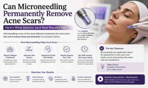Can Microneedling Permanently Remove Acne Scars?