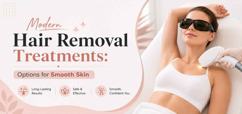 Modern Hair Removal Treatments