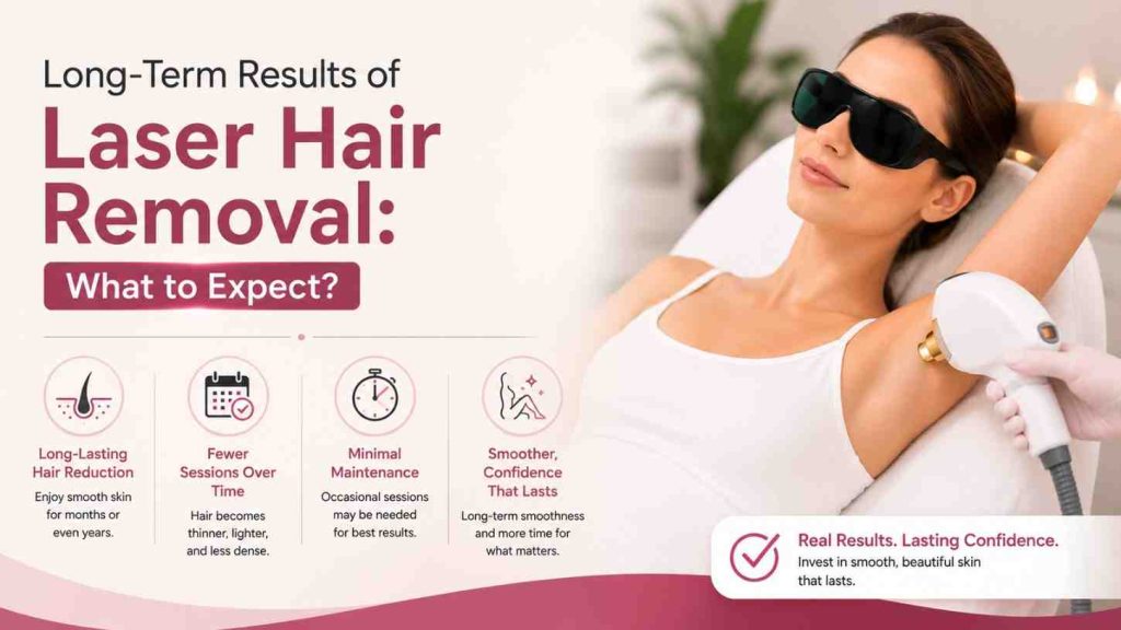 Long-Term Results of Laser Hair Removal