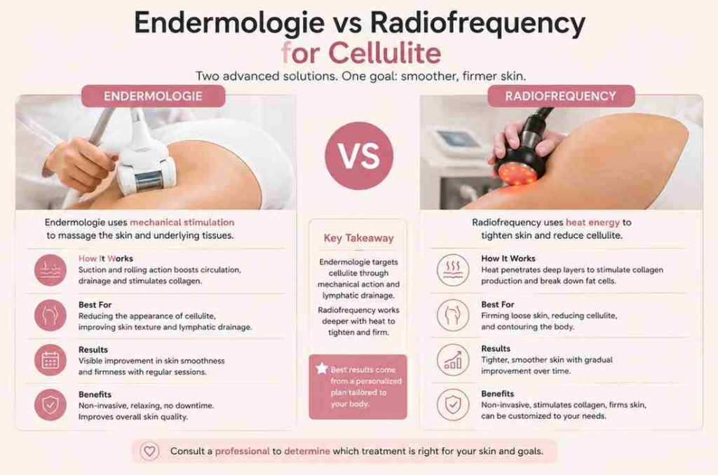 Endermologie vs Radiofrequency for Cellulite